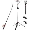 AYIZON Osmo-Mobile - Treppiede da pavimento per DJI Osmo Mobile SE 7P 7 6 5 4 / Osmo-Pocket 3 2 1 / Osmo Action 5 pro 4 3 2 1