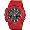 Casio G-SHOCK Orologio 20 BAR, Rosso, Analogico - Digitale, Uomo, GA-100B-4AER