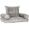 Home Decor Poltrona Dkd verde cotone (4 pezzi)