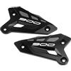 MotHeart Protezione antitacco posteriore del pedale per Z900 2017-2024 Z900SE 2022-2024 robusta piastra di protezione z900 z900se accessori (grigio)