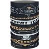 Buff| Scaldacollo CoolNet UV, Flessibile, Protezione UPF50, Leggero, Elasticizzato, Materiale riciclato, Sport, Estate, Taglia unica, Multicolore