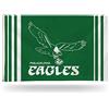 Rico Industries Bandiera NFL Philadelphia Eagles Throwback Alternate 3 'x 5' Banner bandiera 3 'x 5' bandiera bandiera singola lato - interni o esterni - decorazione per la casa