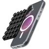 Cellularline - Supporto Universale Con Ventosa Bubble Mag Magsafe-nero