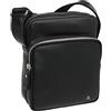 Visconti Borsa a tracolla Riley in pelle ML40, Nero , Taglia unica
