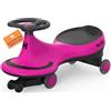 Hurtle Macchina per Bambini Cavalcabile a Movimento Oscillante, senza Pedali né Batterie, Ideale per Primi Passi per Bambini, Giochi per Bambini, Uso Interno ed Esterno, Rosa