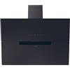 Haier I-Link HADG9CBS4BWIFI - Cappa aspirante decorativa 90 cm, Wi-Fi, potenza 937 m3/h, 270 W, 5 velocità, 63 db, filtri carbone, 2 filtri antigrasso, luce LED, vetro nero
