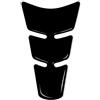 4R Quattroerre.it Paraserbatoio Tank Pad Adesivo 3D per Moto Mini Slim Nero, 14 x 8.5 cm