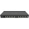 MIKROTIK Switch MikroTik cablato 4011iGS con 10xGbit LAN Gigabit Nero
