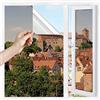 Swbburichy Pellicola Specchio Riflettente per Vetri Finestre Autoadesiva Anti-UV e Controllo del Calore Pellicola Privacy Monodirezionale Adatto per Ufficio Casa (60 * 300cm, Marrone-Argento)
