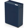 COWAY purificatore d'aria camera, air purifier, ECARF Quiet Mark, Sleep Mode 20 dB, prefiltro lavabile estraibile dall'alto, pulizia facile, allergie fumo polline animali, Airmega 150, Blu navy