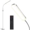 OUTON Lampada da Terra LED Dimmerabile, 12 W/1200 LM, Moderna Lampada da Lettura Regolabile con 4 Temperature di Colore, Telecomando e Controllo Touch, illuminazione per Soggiorno, Camera da letto