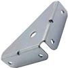 Merriway Bulk Hardware Limited BH00029 Squadrette Angolari di Supporto (50x1.5x50 mm), Bianco, Set di 10 Pezzi