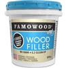 Famowood Stucco per legno di quercia dorata, stucco colorabile e verniciabile per la riparazione di porte di mobili, armadietti, formula levigabile a base d'acqua per ripristinare crepe e fori, 576 g
