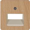 Kopp 349531182 - Copertura Milano in legno di faggio per presa UAE