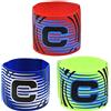 wangjiangda Capitano Armband Confezione da 3 Colore Calcio Capitano Armband Elastic Adjustable Braccialetti da Capitano Taglia Regolabile Adatto Tutti Tipi di Sport con la Palla per Adulti Giovani