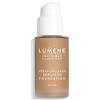 LUMENE Invisible Illumination Tinted Serum Foundation SPF30 with Vegan Collagen Serum & Hyaluronic Acid, Shade 6, 30 ml