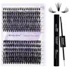 WENDY LASHES Kit Ciuffetti Ciglia Fai Da Te C Curl 0,07mm Mix 12-16mm 30D/40D