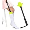 TEUYOE Supporto per calze a compressione, telescopico, per rimuovere calzini per anziani, disabili, donne incinte e persone con mobilità ridotta