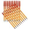 Q-Connect Penne a sfera Q-Connect F rosso conf. da 20 - KF34048