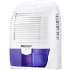Pro Breeze Mini Deumidificatore Portatile da 1500ml per Umidità e Muffa in Casa, Cucina, Camera da Letto, Roulotte, Ufficio e Garage