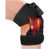 Towwoo Ginocchiera Riscaldante con Massaggio, Massaggiatore per Ginocchio Riscaldato, Massaggiatore Gambe a Vibrazione con Calore per Alleviare lo Stress, 3 Modalità di Riscaldamento e Intensità