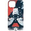Star Wars Poster illustrato del film Star Wars L'impero colpisce ancora Custodia per iPhone 15 Plus