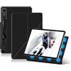 Suttkue for Red Magic Nova Tablet Case,high qualit Magnetism Shell, Lightweight,Tri-fold Transformable,Scratch Resistant, Black case for Red Magic Nova 10.9 inch