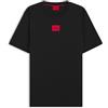 HUGO BOSS HUGO Diragolino212 T-Shirt, Black1, M Uomo