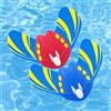 sizzlepop 2 pezzi subacquei Glider, giocattoli da piscina, giocattoli da immersione, giocattoli da piscina, basta premere il sotto la superficie dell'acqua e si muove come un piccolo pesce (M)