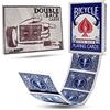 Magic Makers Bicycle Double Back Blue Blue Magic Playing Cards by MagicMakers