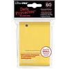Ultra Pro Deck Protector Sleeves - Minibustine Ultpro 60 Pezzi, Giallo New