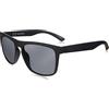 JACK & JONES Occhiali da sole da uomo polarizzati UV400 CAT 3, Nero (lenti: nero leggermente colorato), Taglia unica