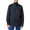 Wrangler Field Jacket Uomo Nero/Bianco, XL, Nero/Bianco, XL