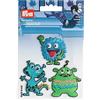 Prym 924300 - Applicazione autoadesiva/stirabile Monster blu/verde