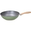 Tognana Sage Stone, Wok 1 manico 28 cm, alluminio, verde