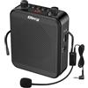 Giecy Amplificatore vocale portatile con microfono, batteria da 2800 mAh (14-17 | Bluetooth, TF/USB, FM, registrazione ed eco. Funzionamento vocale per insegnanti, tour e attività all'aperto.
