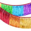 G2PLUS Guirlande di Frange Colore,20x200cm Tende Metalliche Tinsel