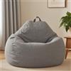 YushengTai Sacco Seduto per Bambini e Adulti, Coprimaterasso Sacco Seduto Senza Riempimento, con Cerniera, per Adulti e Bambini, 100 x 120 cm Poltrona Sacco per Camera da Letto, Ufficio, Soggiorno, Terrazza