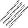 VonLux 4 catene per motosega, 35 cm, 1,3 mm, 52 TG, per motosega, compatibile con Stihl, Dolmar, Husqvarna, Einhell, Bosch, Makita ecc.