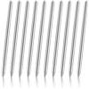 zizitips Ricariche Mini D1 per penne a sfera 10 pezzi, compatibili con ricariche Swarovski, punta 0,7 mm inchiostro nero, per penne rotanti e penne cristallo, scrittura fluida, accessori per cancelleria