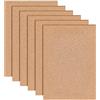 BENECREAT 6 Foglio di Sughero Autoadesivo Da 29.7x21cm, Fogli di Supporto In Sughero Isolante Da 7mm di Spessore per Decorazioni Murali, Forniture Artigianali Fai Da Te per Feste di Matrimonio