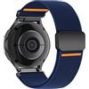 SOLOLUP 20mm Elastico Cinturino per Samsung Galaxy Watch 7/6/5/4 40mm/44mm/6 Classic 43mm/47mm/5 Pro 45mm/4 Classic 42mm/46mm/3 41mm/FE/Active 2/Vivoactive5/3 Uomini/Donne,Nylon Sport Magnetico Ricambio Band