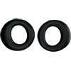 tecinity Cuscinetti auricolari per Sony PS4 Gold Wireless cuffie, Cuscinetti Cuffie per Sony PS3 PS4 Gold Model CECHYA-0083, Morbida Pelle Proteica (Nero)