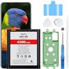 Beefix Batteria per Samsung Galaxy A51 4G (SM-A515F), 4300 mAh, batteria di ricambio ad alta capacità per Galaxy A51 4G (EB-BA515ABY) con strumenti di riparazione professionali