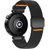 SOLOLUP 18mm Elastico Cinturino per Garmin Venu 4 41mm/3S 2S/Vivoactive 4S 3S/Vivomove 3S/Forerunner 255S 265S Uomini/Donne,Nylon Magnetico Sportivo Cinturini per Huawei Watch 5 42mm/GT 6/5/4 41mm/GT5 Pro