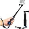 Voarge 19 Bastone Selfie Asta Telescopica, per GoPro/Insta360/X3/One e Altre Action Camera