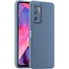 HULLIN Custodia per Telefono in Silicone Colorato, Adatta per Redmi Note 10 5G / POCO M3 Pro 5G (6.5) - Grigio lavanda