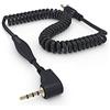 ayex Cavo adattatore a spirale adatto per Panasonic DC-GH5 DMC-FZ2500 DMC-FZ2000 DMC-G85 DMC-G7 DMC-GX RS-2, adatto ad esempio per timer scatto remoto