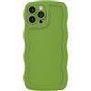 miyonsin Cover per iPhone 15 Plus, Anti Ingiallimento Custodia con Antiurto, Anti-Graffio e Colorato Moda TPU Case per Ragazze e Donne, Durevole Flessibile Antiurto Cover per iPhone 15 Plus, Verde