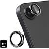 Holilo Protezione Fotocamera Posterior Pellicola per iPhone 17e Camera Vetro Temperato, Durezza 9H HD Anti-graffio Anti-Impronta Pellicola Protettiva -Nero